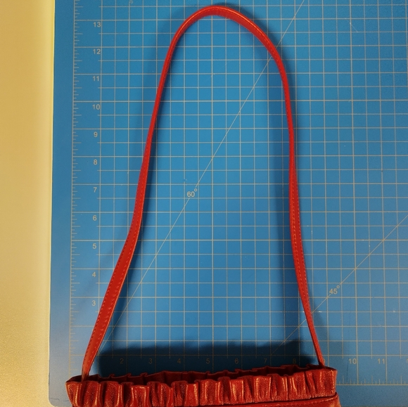 NWOT Coletta Real Leather Red Purse - Picture 12 of 16